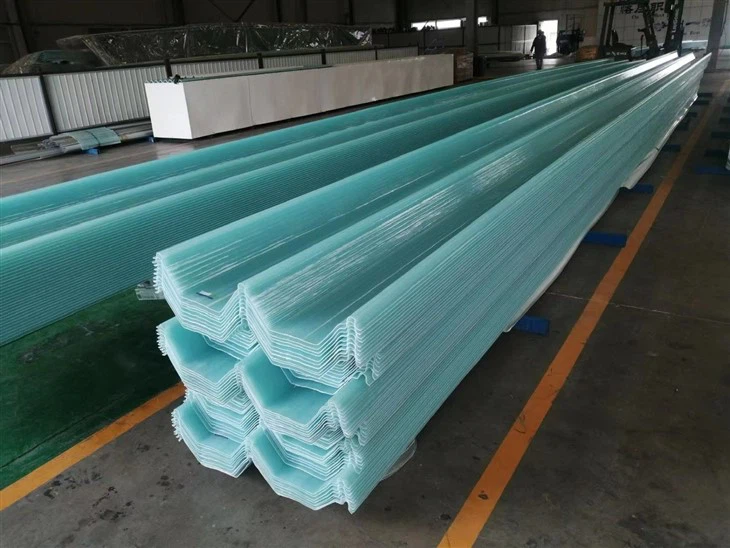 Corrugated Fiberglass Skylight Panel